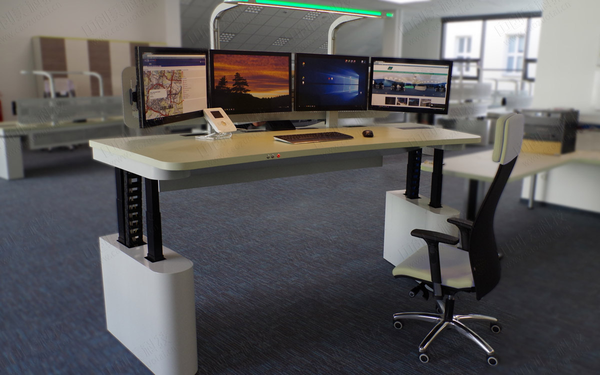 監(jiān)控操作監(jiān)控臺(tái)桌子圖片